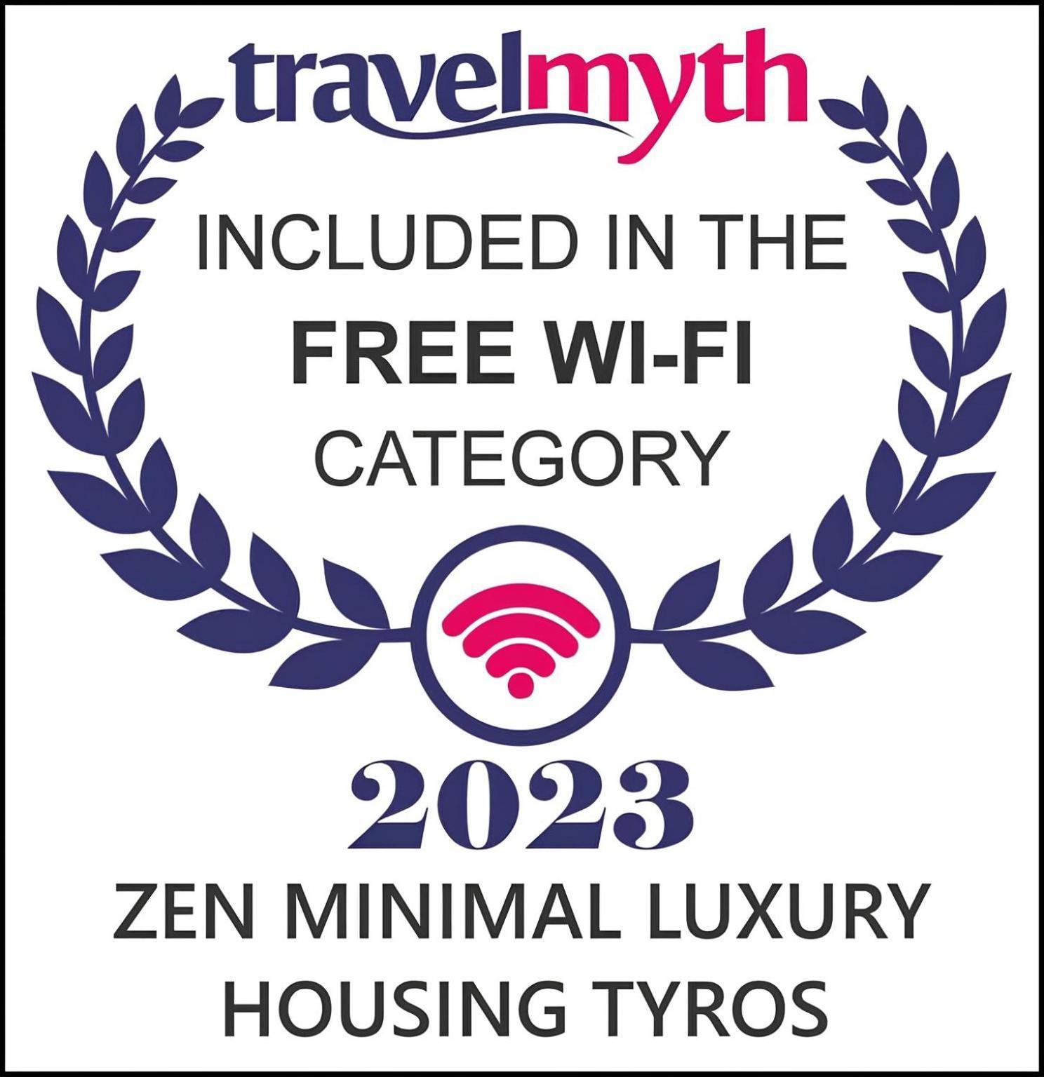 Вилла Zen Minimal Luxury Housing Tyros Экстерьер фото